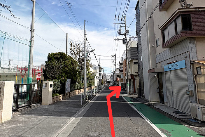 小松南小学校前